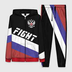 Женский 3D-костюм Fight Russia, цвет: 3D-красный