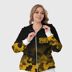 Женский 3D-костюм PUBG: Military Honeycomb, цвет: 3D-белый — фото 2