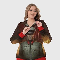 Женский 3D-костюм Wolfenstein: Wilhelm Strasse, цвет: 3D-красный — фото 2