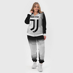 Женский 3D-костюм FC Juventus: Silver Original, цвет: 3D-белый — фото 2