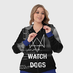 Женский 3D-костюм Watch Dogs: Hacker, цвет: 3D-синий — фото 2