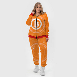 Женский 3D-костюм Bitcoin Tech, цвет: 3D-красный — фото 2