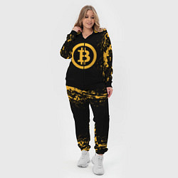 Женский 3D-костюм Bitcoin Master, цвет: 3D-черный — фото 2