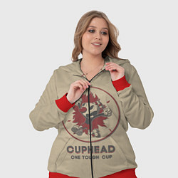 Женский 3D-костюм Cuphead: One Touch Cup, цвет: 3D-красный — фото 2