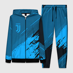 Женский 3D-костюм FC Juventus: Blue Original, цвет: 3D-черный