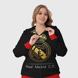 Женский 3D-костюм FC Real Madrid: Gold Edition, цвет: 3D-красный — фото 2