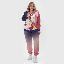 Женский 3D-костюм Darling in the FranXX, цвет: 3D-синий — фото 2