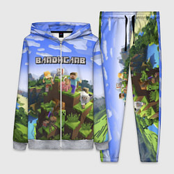 Женский 3D-костюм Майнкрафт: Владислав, цвет: 3D-меланж