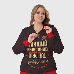 Женский 3D-костюм Лучший ветеринар: Original Quality, цвет: 3D-красный — фото 2