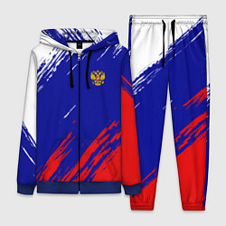 Женский 3D-костюм RUSSIA SPORT, цвет: 3D-синий