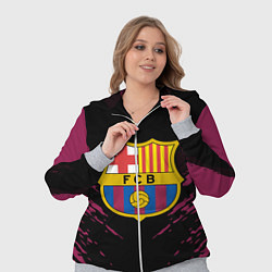 Женский 3D-костюм Barcelona FC: Sport Fashion, цвет: 3D-меланж — фото 2