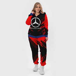 Женский 3D-костюм Mercedes-Benz: Red Anger, цвет: 3D-синий — фото 2