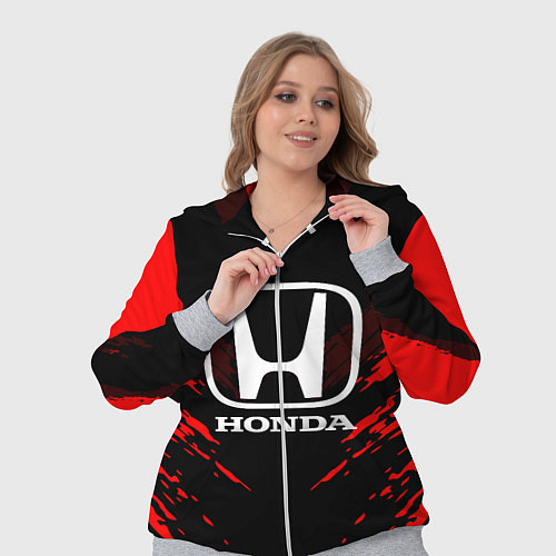 Женский костюм Honda: Red Anger / 3D-Меланж – фото 3