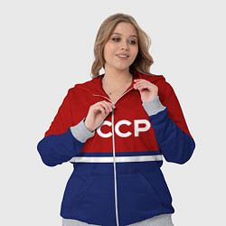 Женский 3D-костюм СССР: Спортсмен, цвет: 3D-меланж — фото 2
