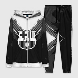 Женский 3D-костюм FC Barcelona: Black Style, цвет: 3D-белый