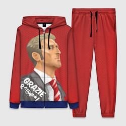 Женский 3D-костюм Grazie, цвет: 3D-синий