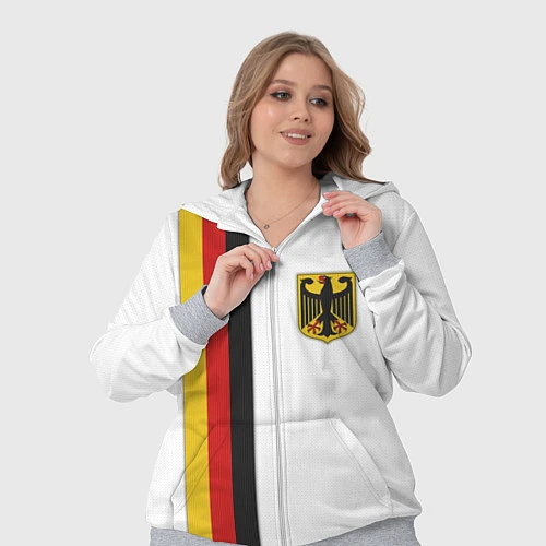 Женский костюм I Love Germany / 3D-Меланж – фото 3