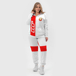 Женский 3D-костюм СССР: White Collection, цвет: 3D-белый — фото 2