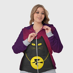 Женский 3D-костюм Кот Бегемот, цвет: 3D-меланж — фото 2