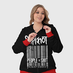 Женский 3D-костюм Slipknot: People Shit, цвет: 3D-красный — фото 2
