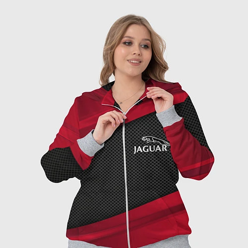 Женский костюм Jaguar: Red Sport / 3D-Меланж – фото 3