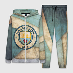 Женский 3D-костюм FC Man City: Old Style, цвет: 3D-меланж