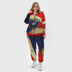 Женский 3D-костюм HC Capitals: Old Style, цвет: 3D-красный — фото 2