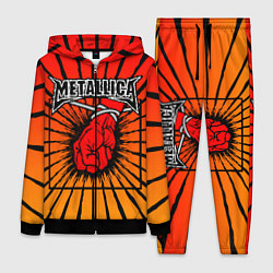 Женский 3D-костюм Metallica Fist, цвет: 3D-черный