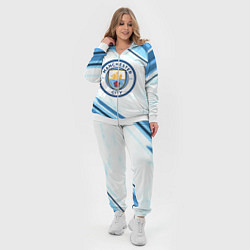 Женский 3D-костюм Manchester city, цвет: 3D-белый — фото 2