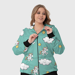 Женский 3D-костюм Love of Unicorns, цвет: 3D-черный — фото 2