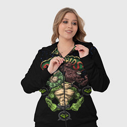 Женский 3D-костюм Battletoads Trio, цвет: 3D-черный — фото 2