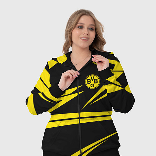 Женский костюм FC Borussia: BVB Sport / 3D-Черный – фото 3