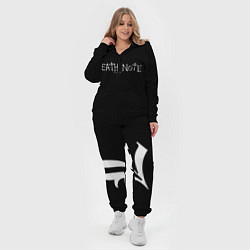 Женский 3D-костюм Тетрадь смерти, цвет: 3D-черный — фото 2