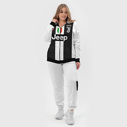 Женский 3D-костюм FC Juventus 18-19, цвет: 3D-черный — фото 2