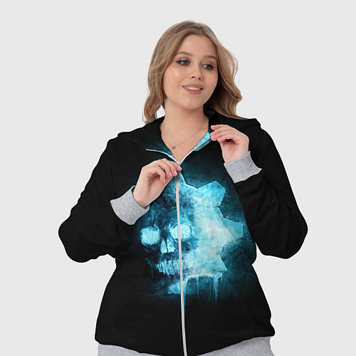 Женский костюм Gears of War: Death Shadow / 3D-Меланж – фото 3