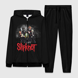 Женский 3D-костюм Slipknot Band, цвет: 3D-черный