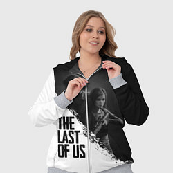 Женский 3D-костюм The Last of Us: White & Black, цвет: 3D-меланж — фото 2