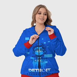 Женский 3D-костюм Detroit: Become Human, цвет: 3D-красный — фото 2