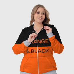 Женский 3D-костюм Orange Is the New Black, цвет: 3D-меланж — фото 2