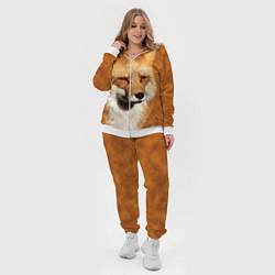 Женский 3D-костюм Хитрая лисичка, цвет: 3D-белый — фото 2