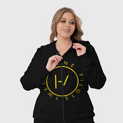 Женский 3D-костюм 21 Pilots: Light Logo, цвет: 3D-черный — фото 2