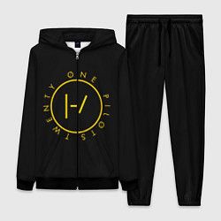 Женский 3D-костюм 21 Pilots: Light Logo, цвет: 3D-черный