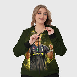 Женский 3D-костюм Ronaldo: Juve Sport, цвет: 3D-черный — фото 2