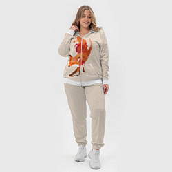 Женский 3D-костюм Paint Fox, цвет: 3D-белый — фото 2