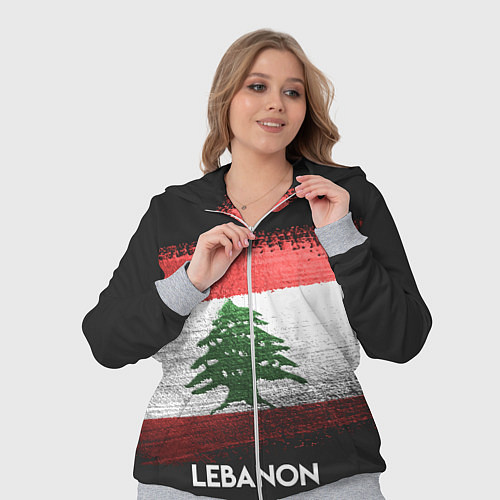 Женский костюм Lebanon Style / 3D-Меланж – фото 3