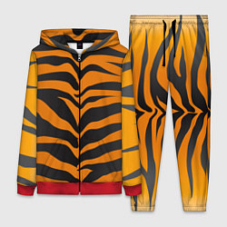 Женский 3D-костюм Шкура тигра, цвет: 3D-красный