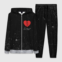Женский 3D-костюм Lil Peep: Broken Heart, цвет: 3D-меланж