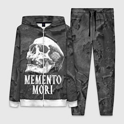 Женский 3D-костюм Memento Mori, цвет: 3D-белый