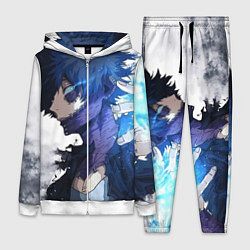 Женский 3D-костюм Академия героев - Даби, цвет: 3D-белый