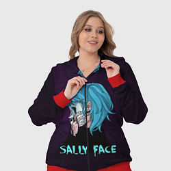 Женский 3D-костюм Sally Face, цвет: 3D-красный — фото 2